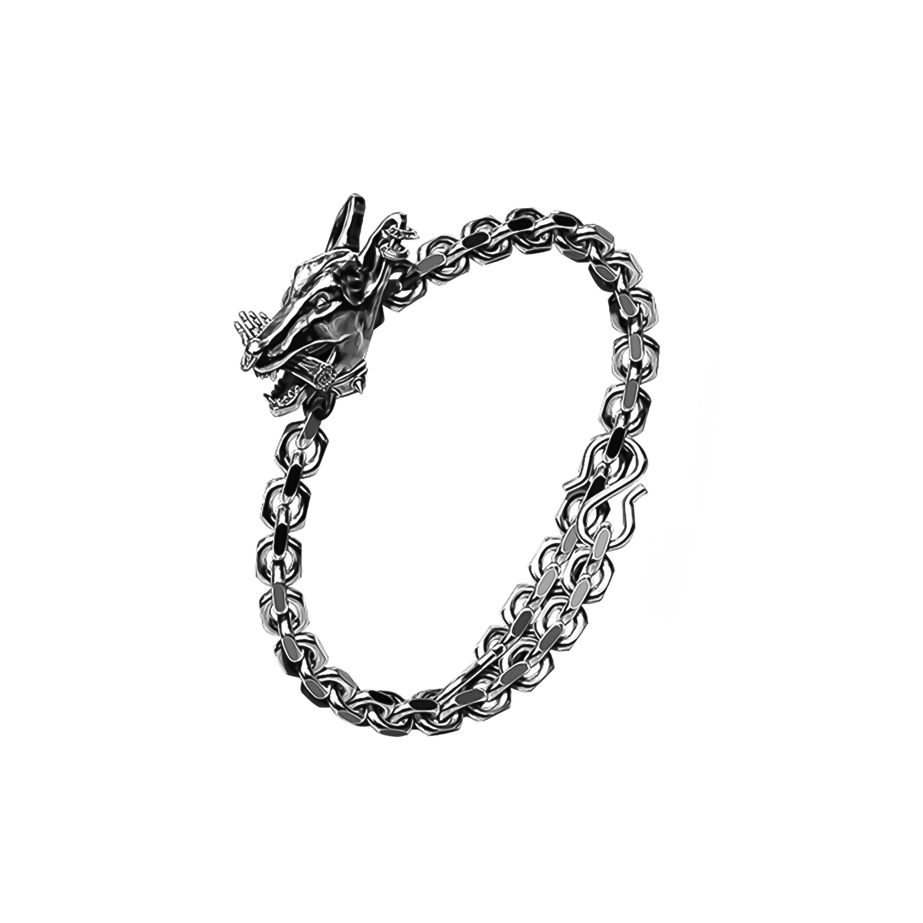 Ladies infinity twist bracelets -HELLHOUND BRACELET