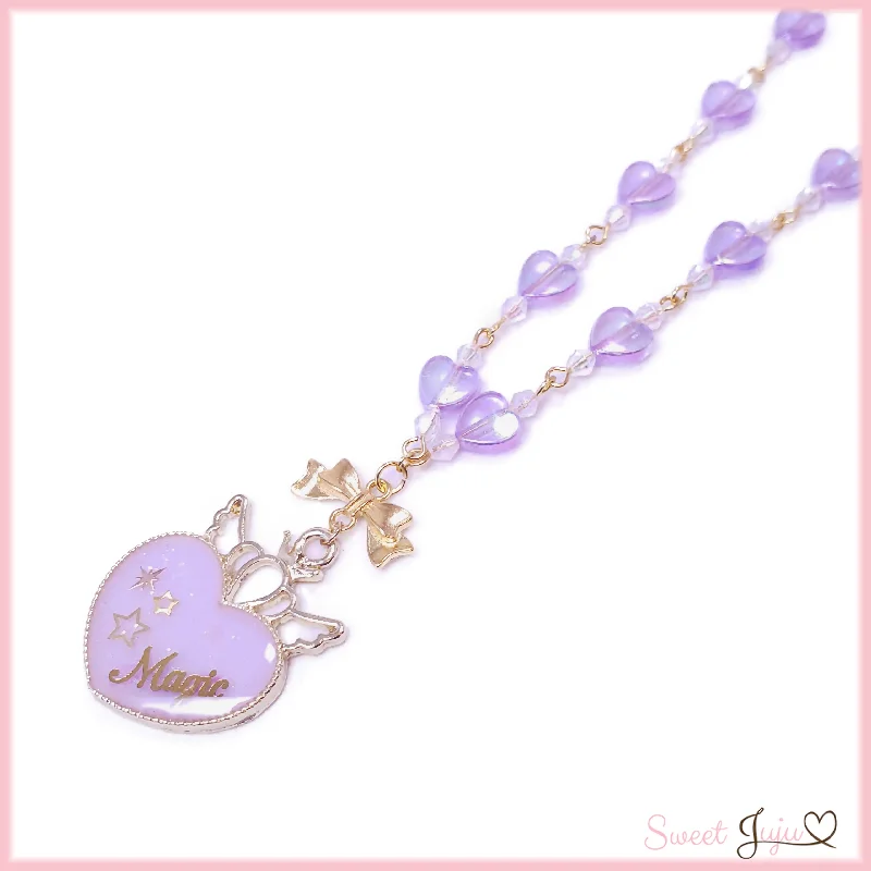 Timeless grace necklaces -Magic Heart Necklace