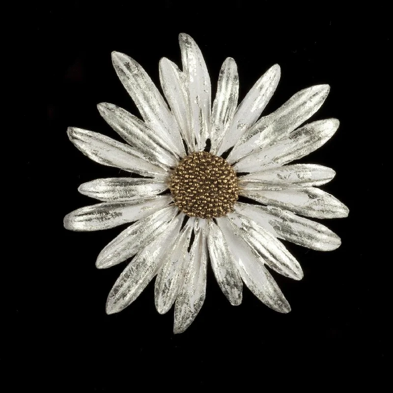 linked gem brooch for women -Daisy Brooch