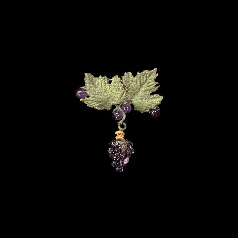 knot design brooch for women -Wild Grape Vine Brooch - Dainty