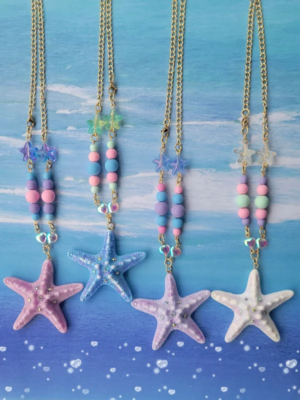 Chic choker necklaces -Starfish Necklace