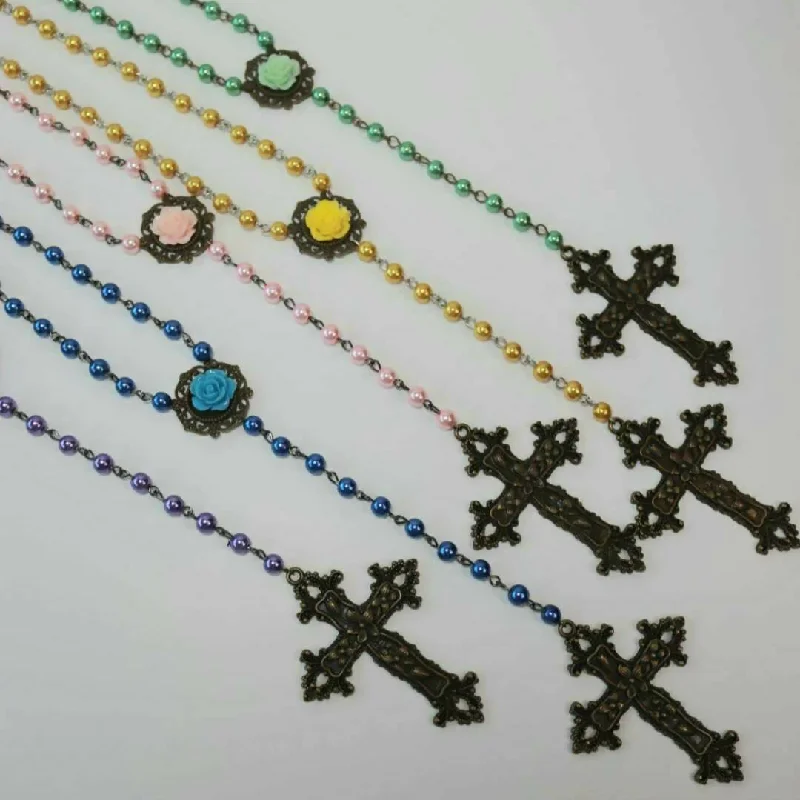 Futuristic shine necklaces -Saint of the Garden Necklace