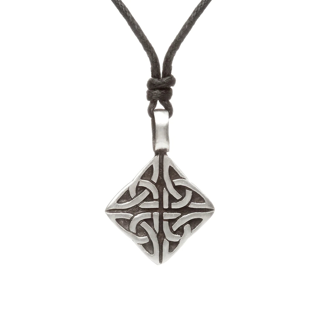 Party dazzle necklaces -Celtic Knotwork Pewter Choker Necklace by Celtic Jewellery