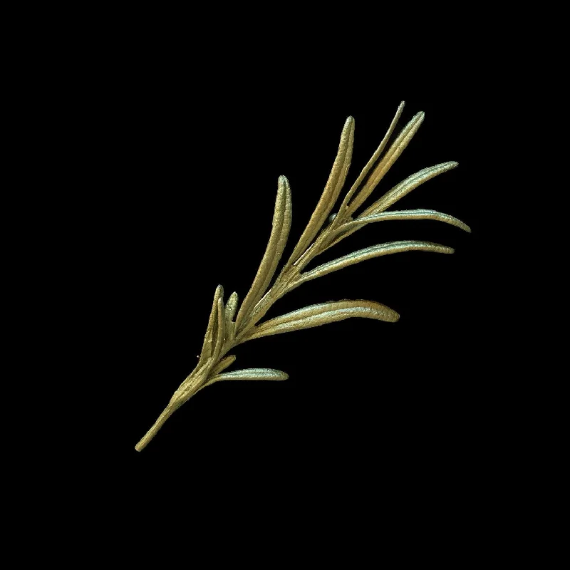 gold tree design brooch for women -Rosemary Brooch - Exclusive